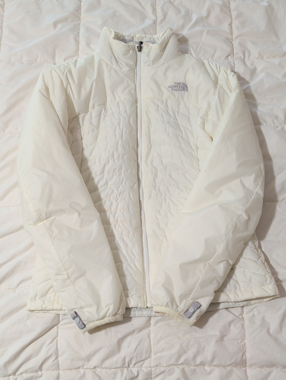 The North Face Women's Off-White Puffer Jacket